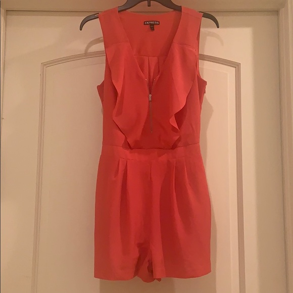 Express Other - PERFECT PINK ROMPER